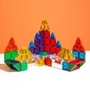Magna-Tiles – Magnetic Construction Set – microMAGS Deluxe Set – 70pcs 
