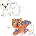 Djeco Petit Gift Paint with Water Kits- Animalo-Ma