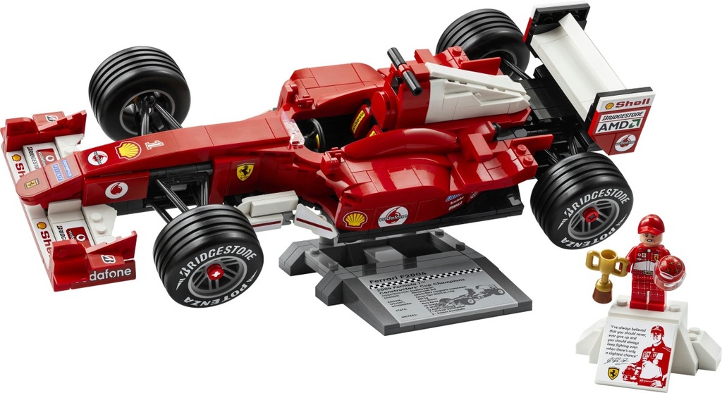 LEGO Icons 11375 Ferrari F2004 & Michael Schumacher
