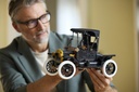 LEGO Icons Ford Model T - Retro Car Model Kit for Adults - Collectible Display Set W/Fabric Roof Tall Wheels & Split Windscreen - DIY Gift for Fans O