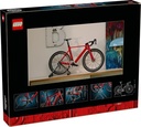 LEGO Icons Road Bike - DIY Model Kit for Adults - Incl. Rubber Tyres Derailleurs & Rear-Wheel Stand for Desk Decor - Sports Gift Idea for Cycling Fan