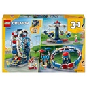 LEGO Creator 3in1 Klassiek Reuzenrad Speelgoed - Pretpark Model - Verandert in UFO-attractie of Draaimolen - Kinderkamer Decoratie - Cadeau Voor Jonge
