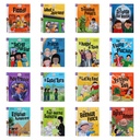 Biff, Chip and Kipper: Read with Oxford Stage 5 16 Books Collection Set by Roderick Hunt - Age 5+ - Paperback