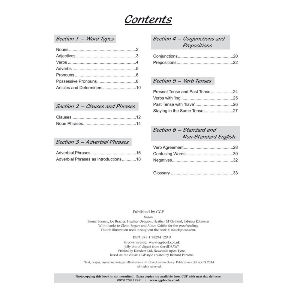 CGP Books KS2 English Year 4 Grammar Targeted Question Book (with Answers) (Paperback)