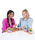 MAX Build More Garden Capsule - Potted Plants: Educational Blocks for Creativity & Fine Motor Skills, 150 Pieces