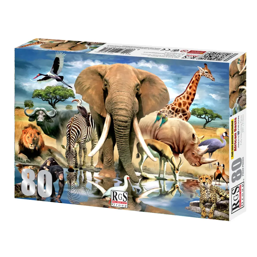 African Oasis 80 piece