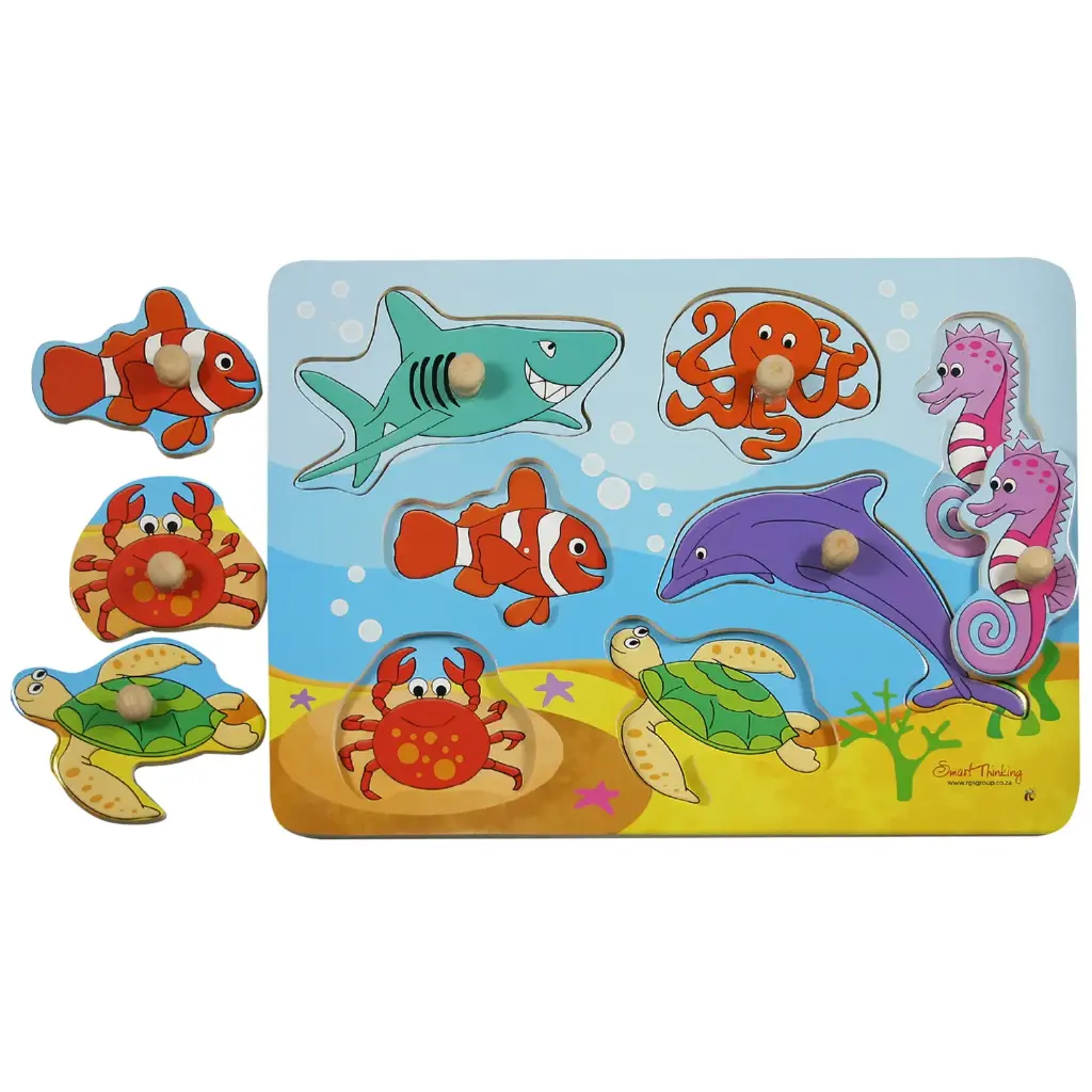 UNDERWATER PEG PUZZLE