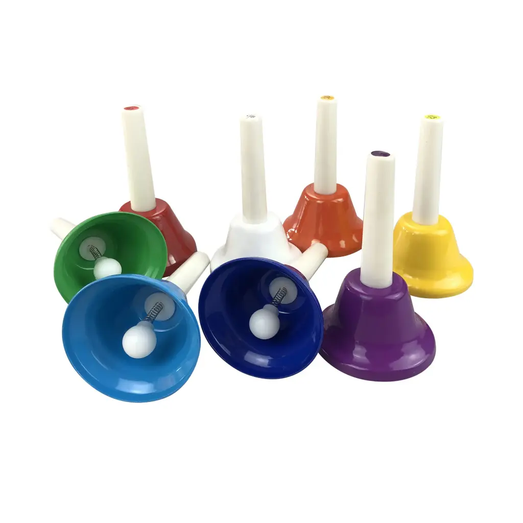 8 Tone Hand Held Bells