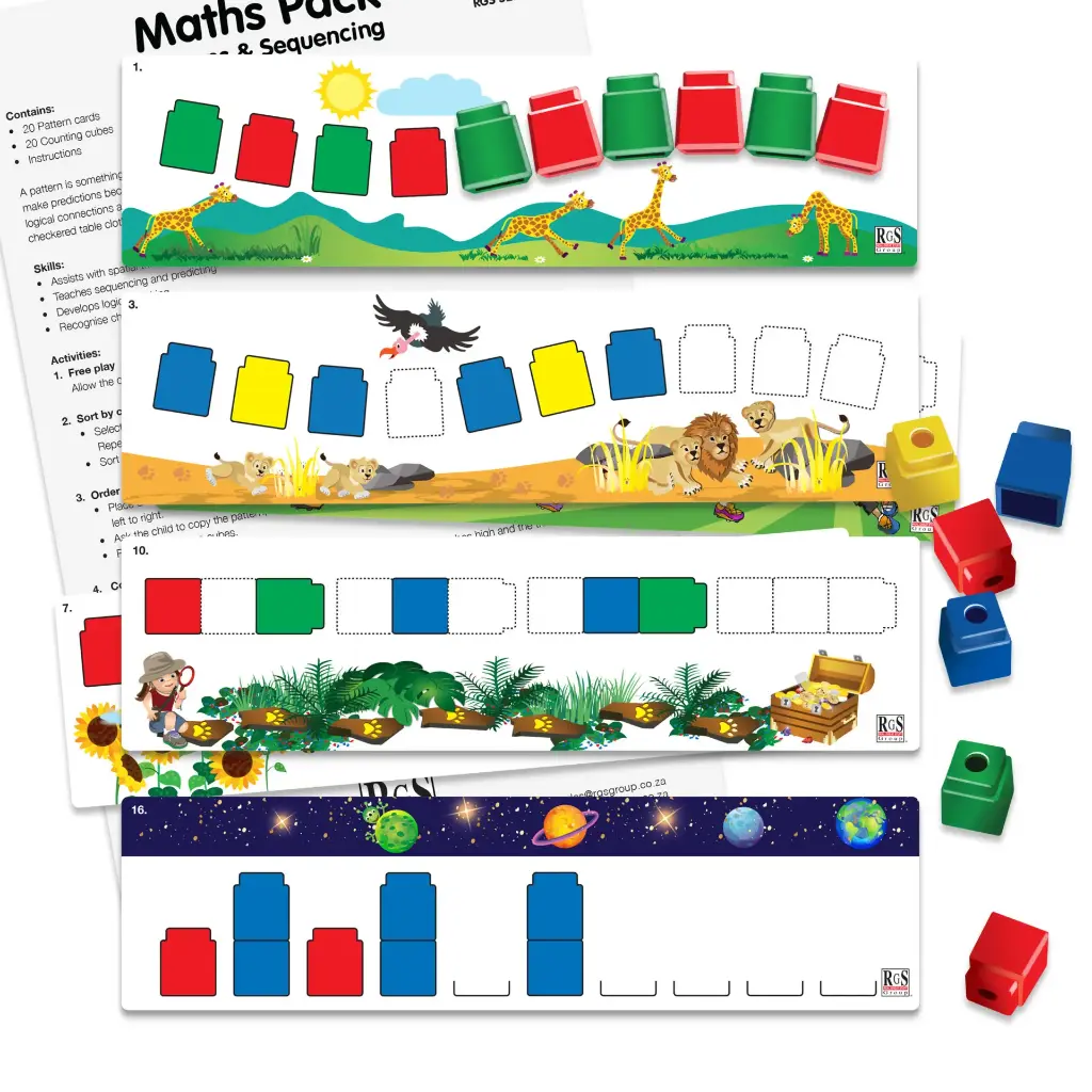 MATHS PACK PATTERNS & SEQUENCING SET