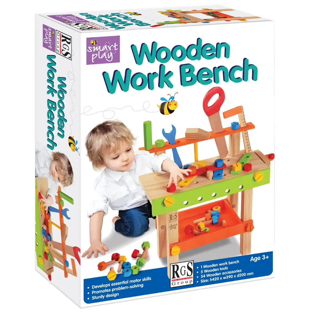 WOODEN WORK BENCH