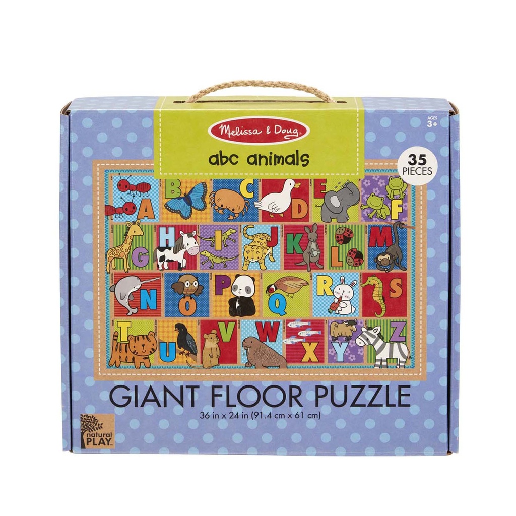 Natural Play Foor Puzzle - ABC Animals