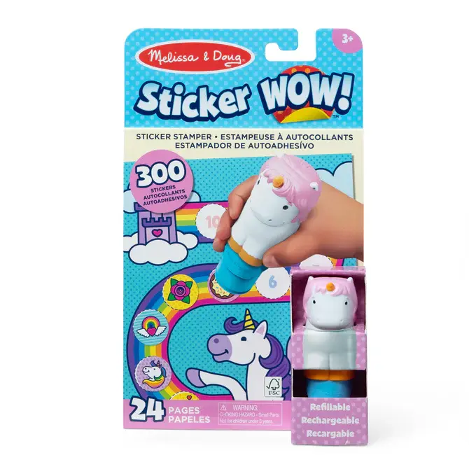 Sticker WOW! - Unicorn