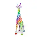 Plush Giraffe 20th Birthday (colours)