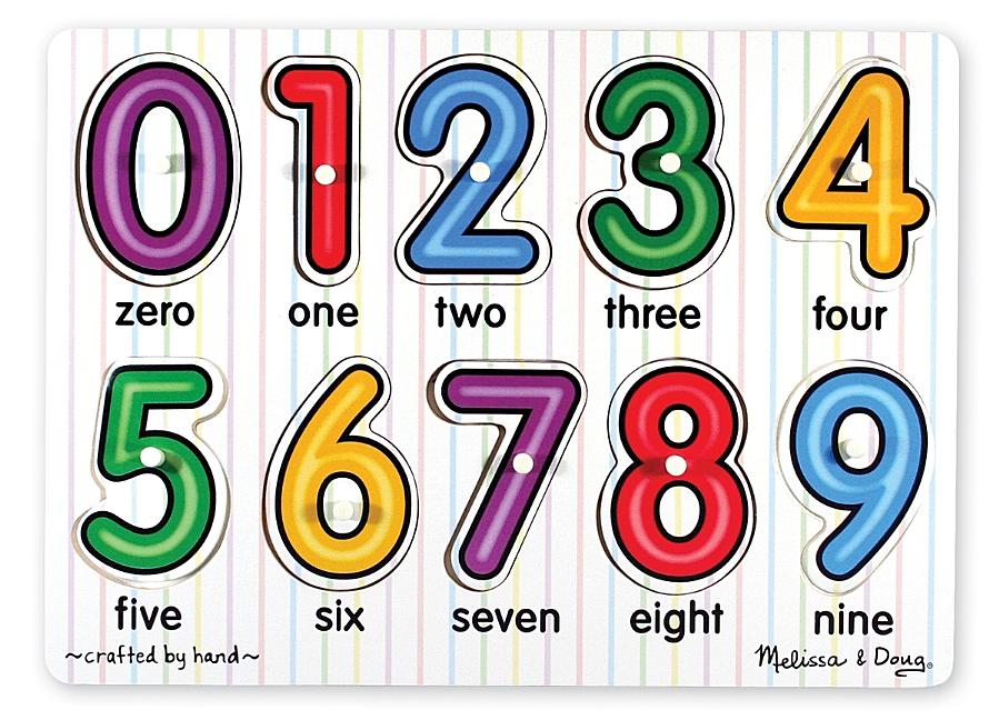See-Inside Numbers Peg