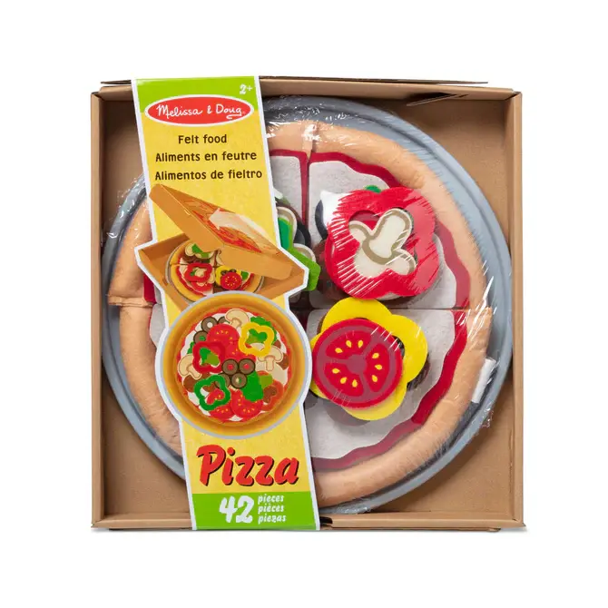 Felt Food Pizza Set