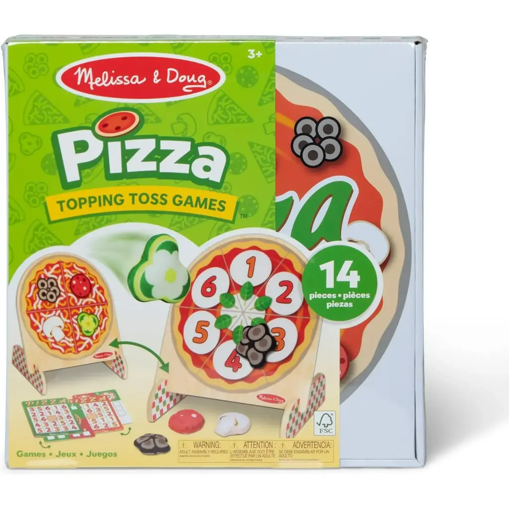 Pizza Topping Toss Game