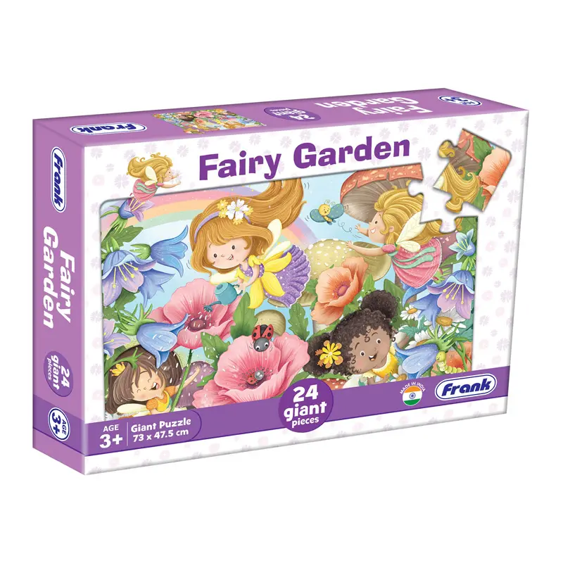 GIANT 24PC FLOOR PUZZLE FAIRY GARDEN