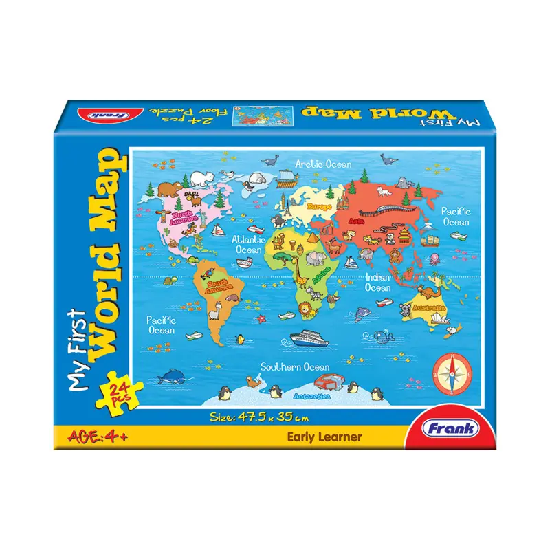 MY FIRST WORLD MAP PUZZLE