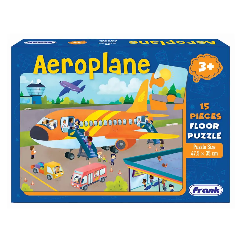 FLOOR PUZZLE AEROPLANE (15 pce)