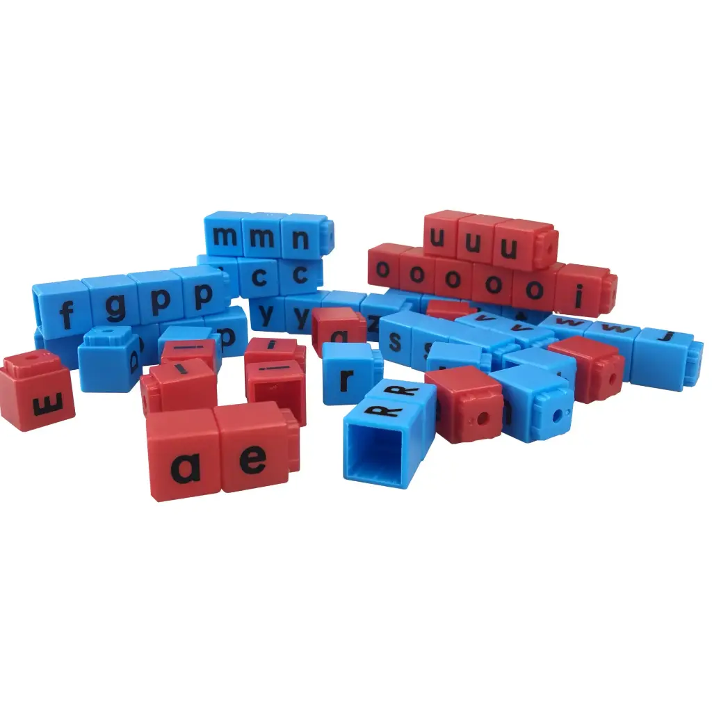SPELLING CUBES 90 PC