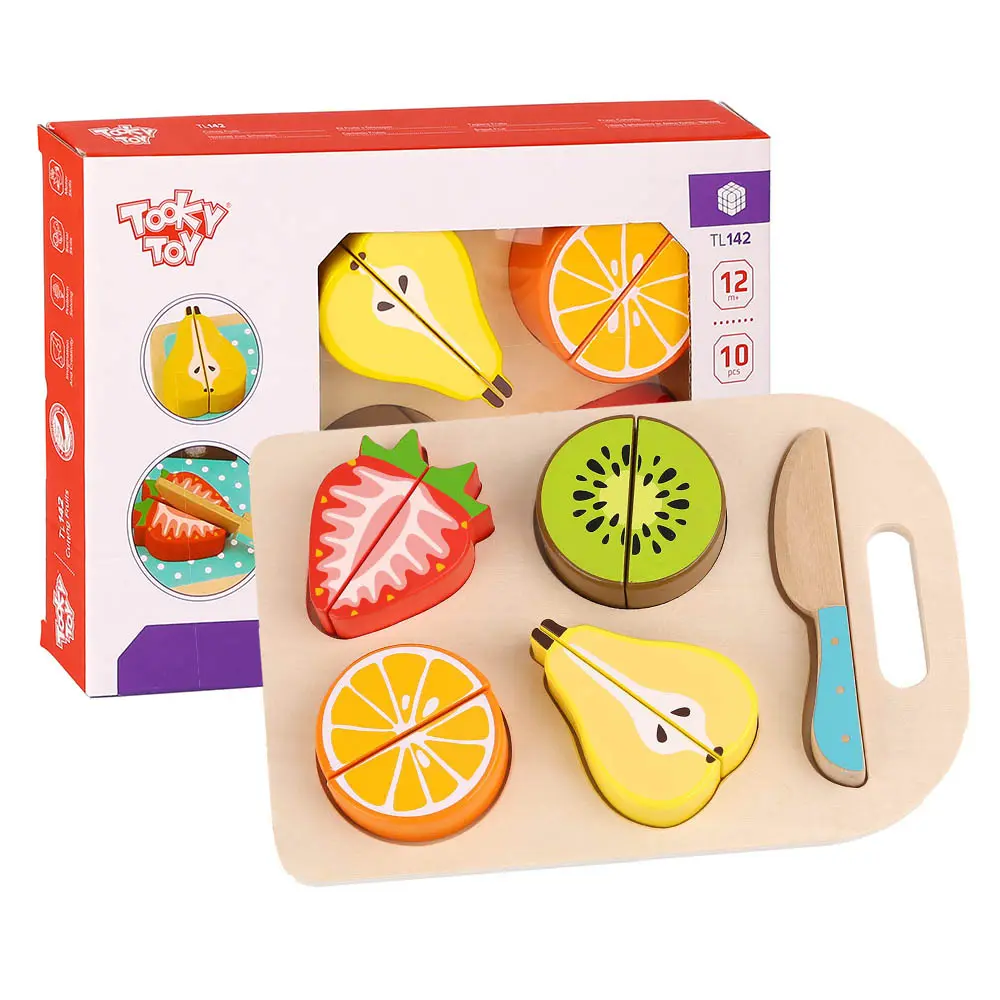 TOOKYTOY - CUTTING FRUITS 10PCS