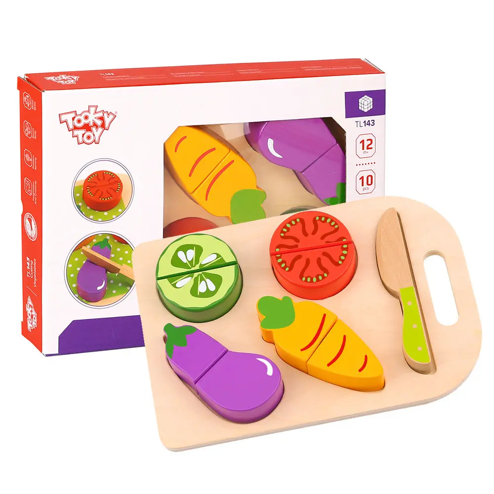 TOOKYTOY - CUTTING VEGETABLES - 10PCS