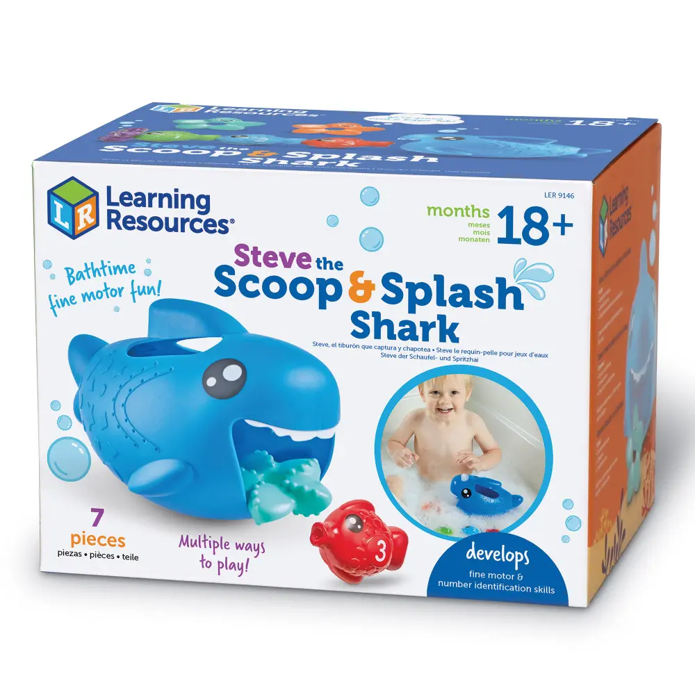 STEVE THE SCOOP & SPLASH SHARK