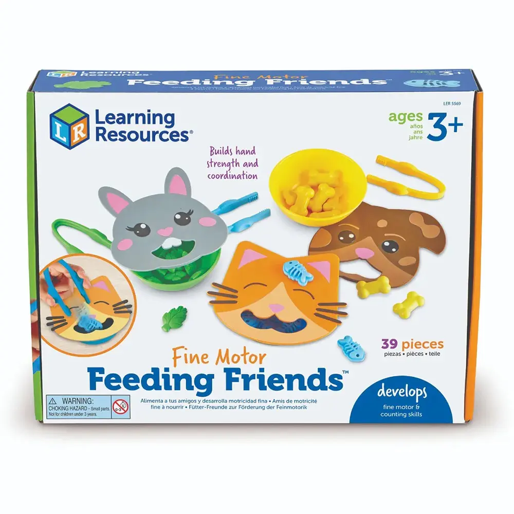 FINE MOTOR FEEDING FRIENDS ACTIVITY SET