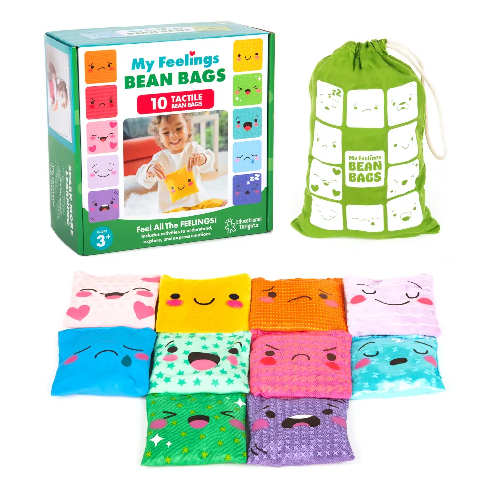 EDUCATIONAL INSIGHTS - MY FEELINGS BEAN BAGS