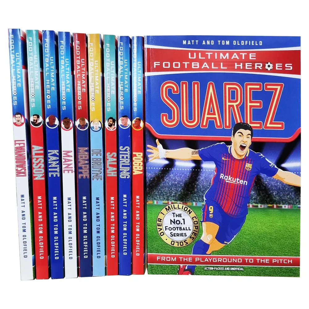 ULTIMATE FOOTBALL HEROES SERIES 2 COLLECTION 10 BOOKS SET 