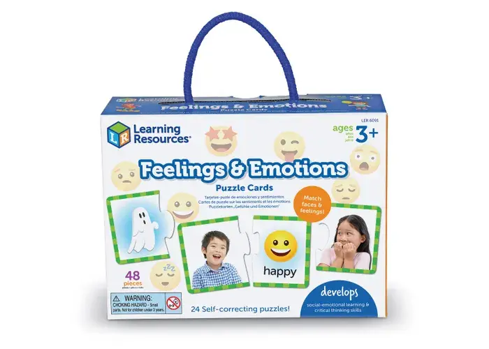 FEELINGS & EMOTIONS PUZZLE CARDS 