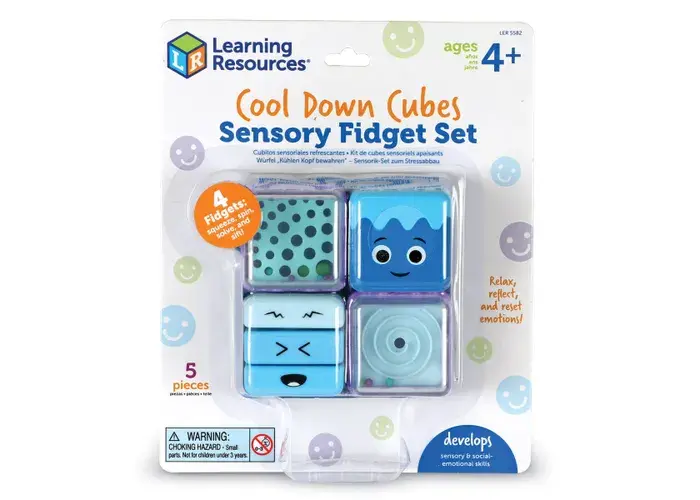 COOL DOWN SENSORY CUBES SENSORY FIDGET SET 