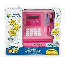 LEARNING RESOURCES - PRETEND & PLAY® - TEACHING ATM BANK - PINK 