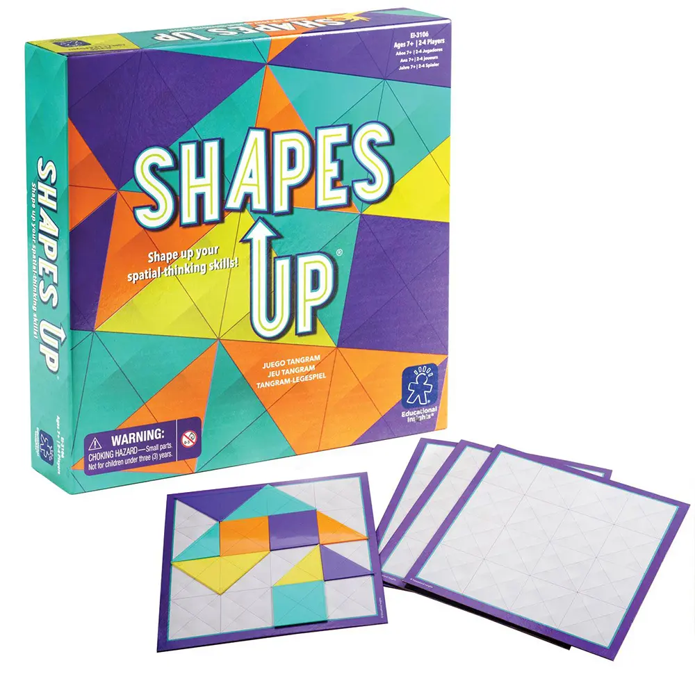 LEARNING RESOURCES - SHAPES UP TANGRAM GAME 