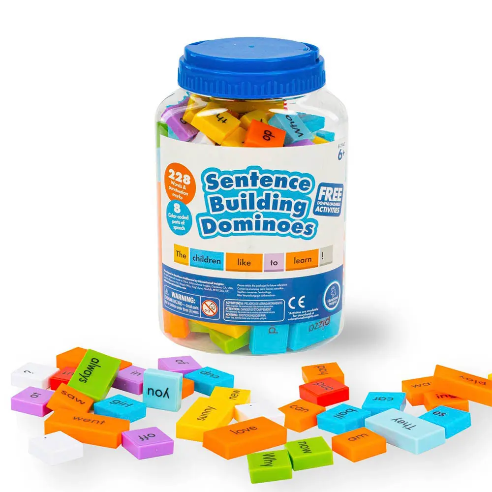 EDUCATIONAL INSIGHTS - SENTENCE BUILDING DOMINOES 