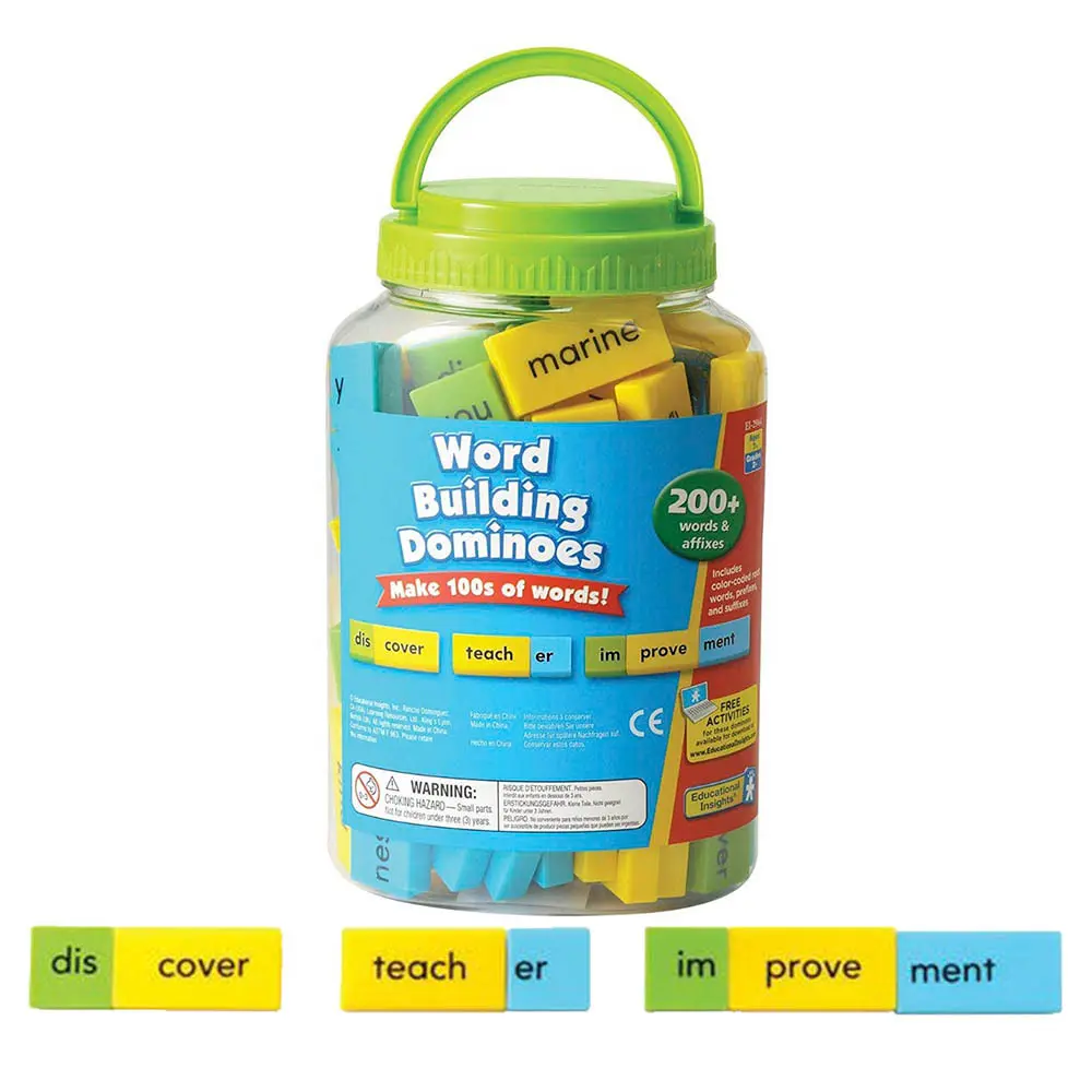 EDUCATIONAL INSIGHTS - WORD BUILDING DOMINOES