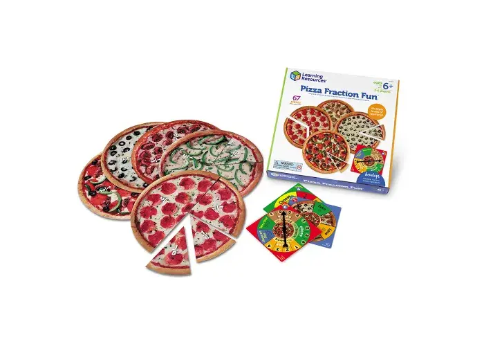 PIZZA FRACTION FUN GAME