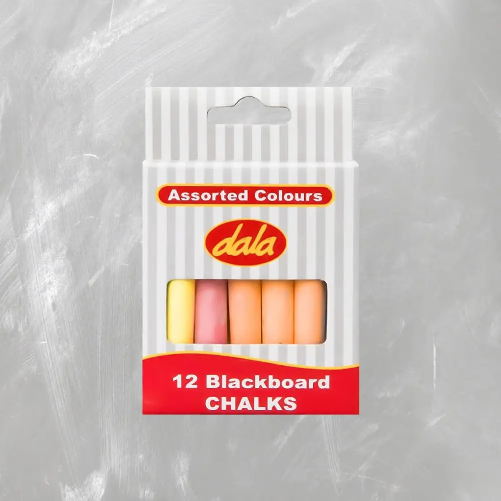 CHALK 12PC ASSORTED