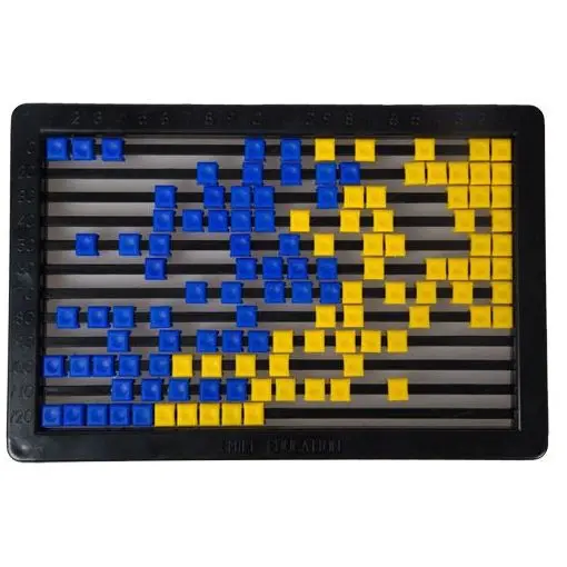 ABACUS LEARNER SLATTED - 120 BEADS
