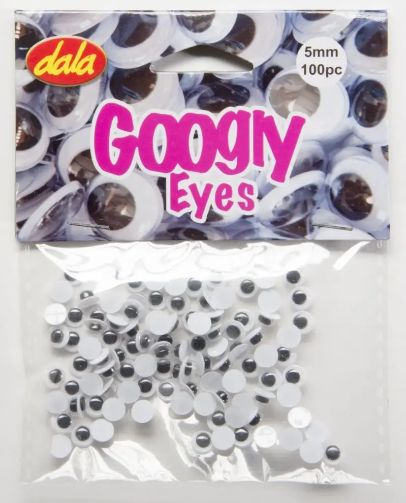 GOOGLY EYES BASIC - 5MM - 100PC