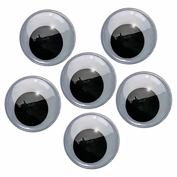 GOOGLY EYES BASIC 30MM 6PC
