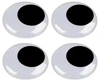 GOOGLY EYES - BASIC 40MM 4PC
