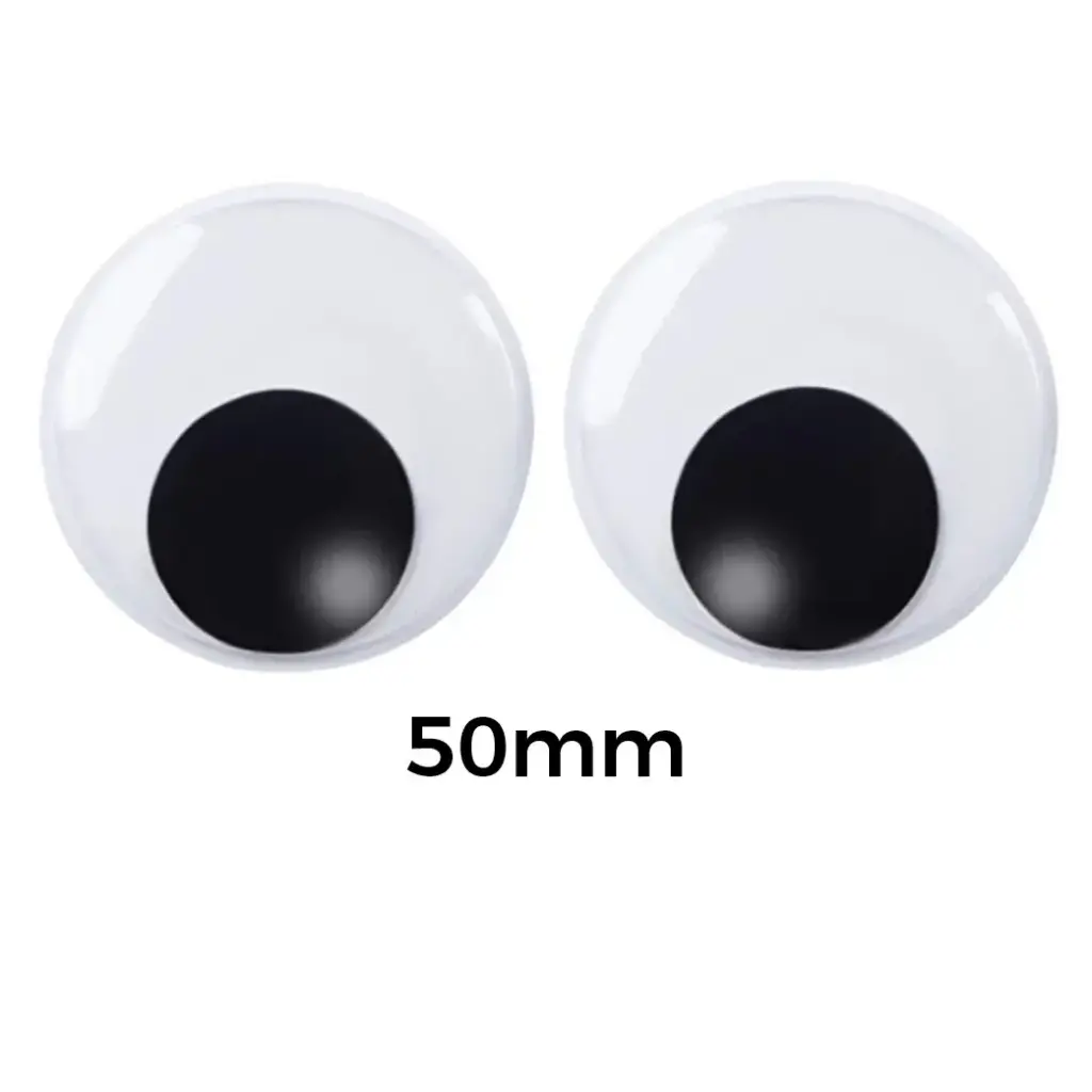 GOOGLY EYES - BASIC 50MM 2PC