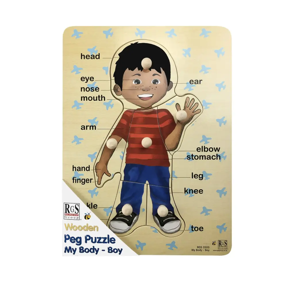 6PC PEG PUZZLE BOY