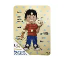 6PC PEG PUZZLE BOY