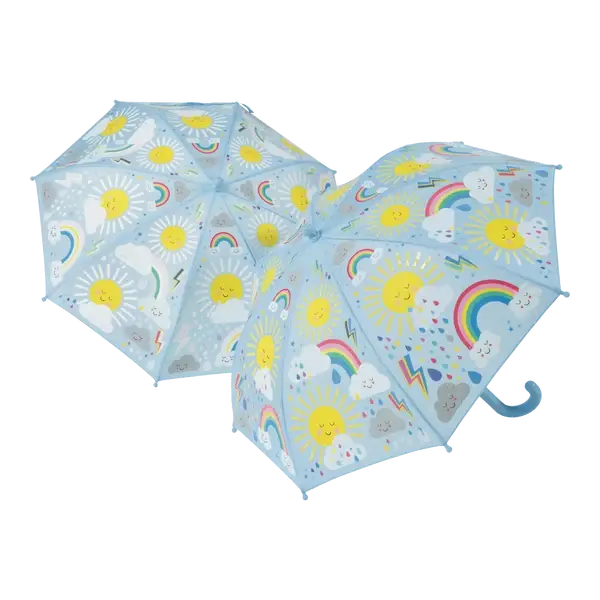 Colour Changing Raindrop Umbrella
