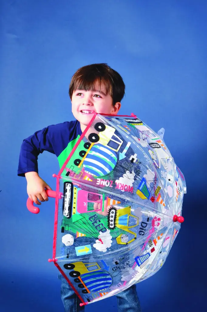Colour Changing Umbrella Construction