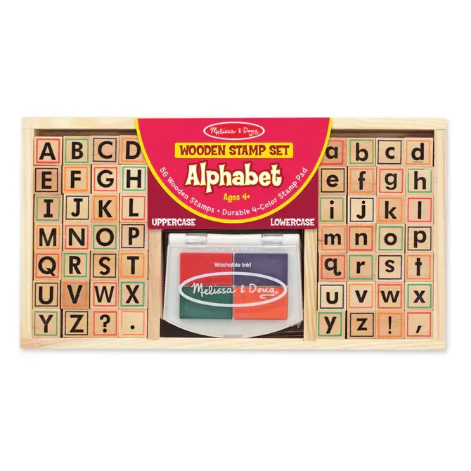 ALPHABET STAMP SET