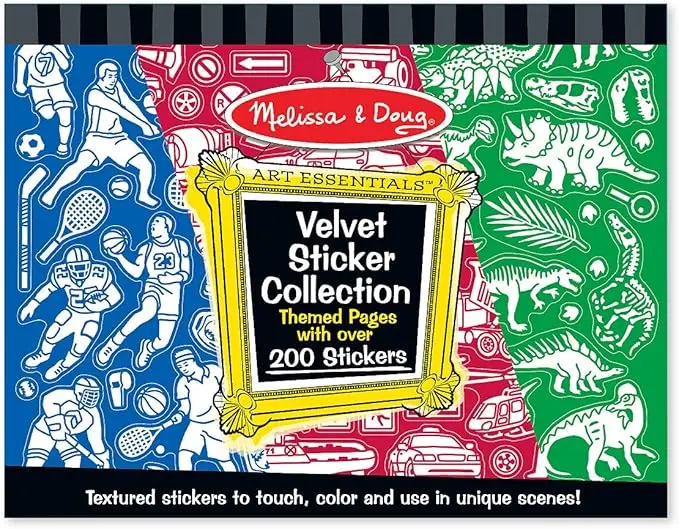 VELVET STICKER COLLECTION BLUE