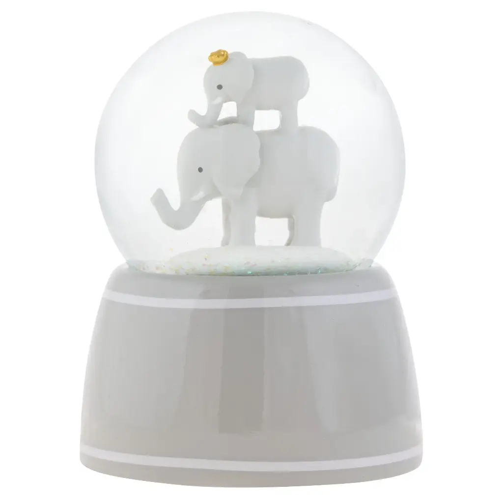 Snow Globe Elephant